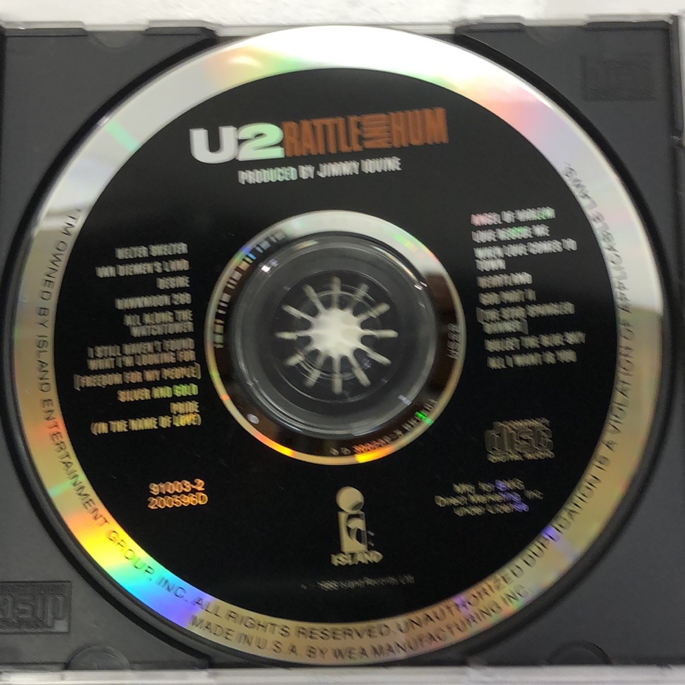 U2 • Rattle and Hum CD - Picture 5 of 6